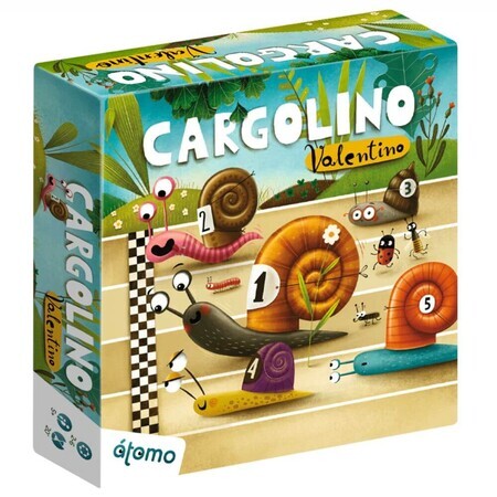 Brettspiel Cargolino Valentino, +5 Jahre, Atomo