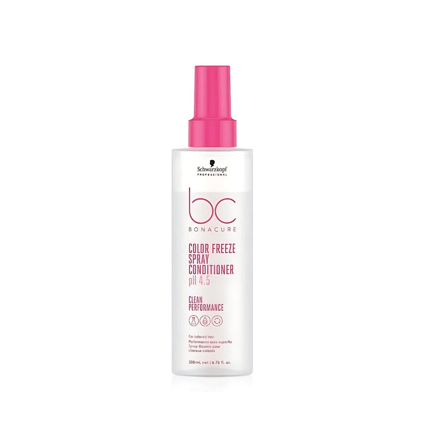 Balsam spray pentru par vopsit Bonacure Color Freeze, 200 ml, Schwarzkopf Professional