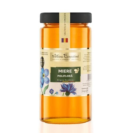 Miere poliflora, 700 g, Albina Carpatina