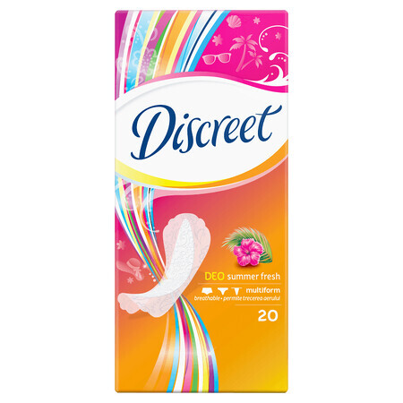 Absorbante Discreet Deo Summer Fresh, 20 buc, P&G