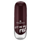 Lac pentru unghii gel 72 Left Me On Red Gel Nail Colour, 8 ml, Essence