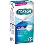 COREGA BIO Tabs 1x136 pz, compresse per la pulizia delle protesi dentarie