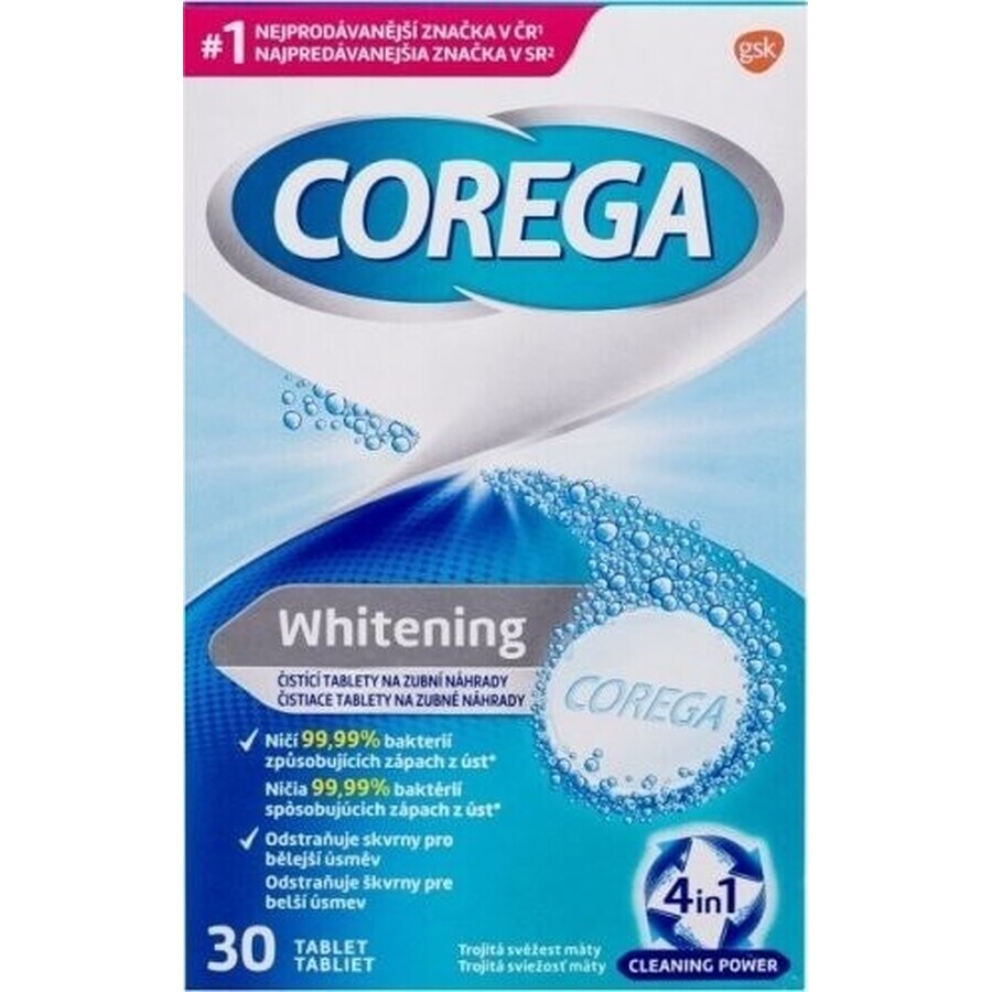 COREGA BIO Tabs 1x136 pz, compresse per la pulizia delle protesi dentarie