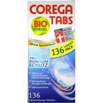 COREGA BIO Tabs 1x136 pz, compresse per la pulizia delle protesi dentarie