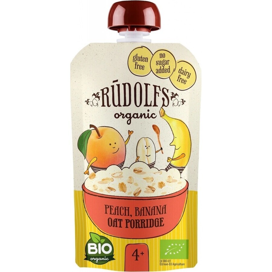 Rudolfs BIO capsule Porridge integrale con frutta 1×110 g, BIO capsule