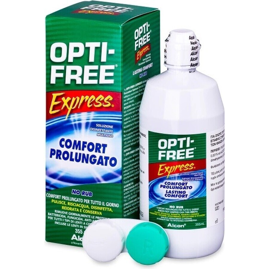 OPTI-FREE EXPRESS 1×355 ml, dezinfecție