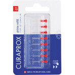 CURAPROX CPS 07 prime refill rosso 1×8 pz, scovolini interdentali senza supporto