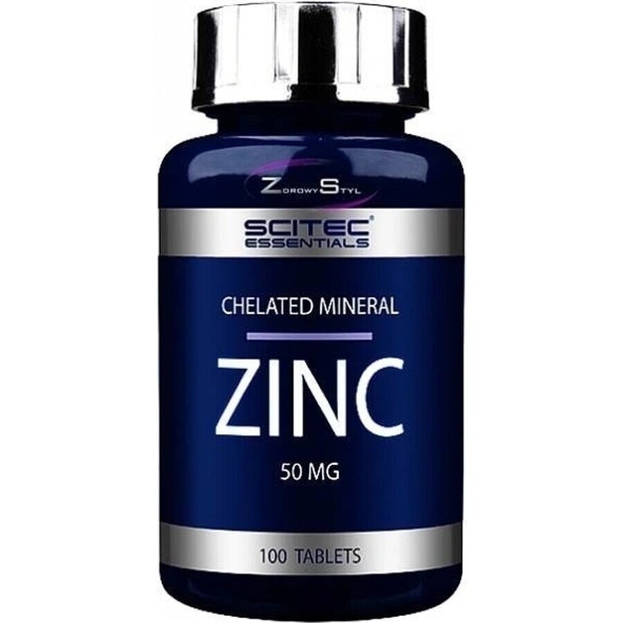 Scitec Nutrition Zinc 1×100 tbl, food supplement