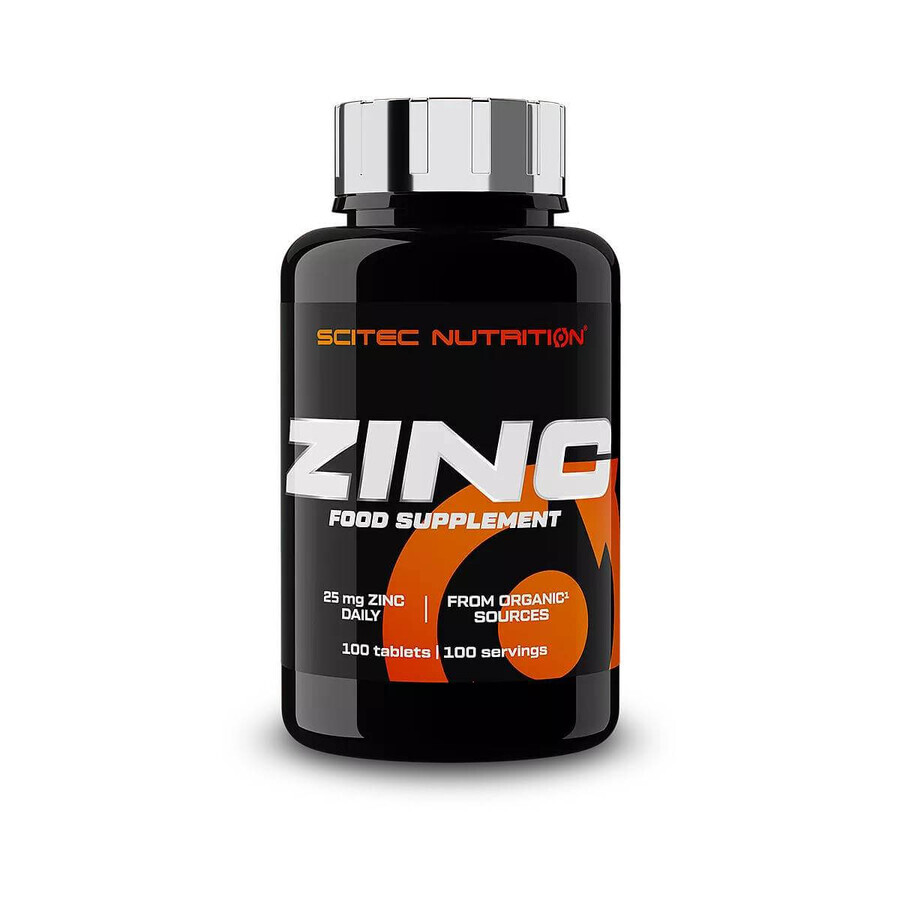 Scitec Nutrition Zinc 1×100 tbl, food supplement