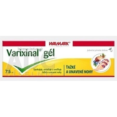 WALMARK Varixinal gel 1×75 ml, gel de masaj pentru picioare grele și obosite