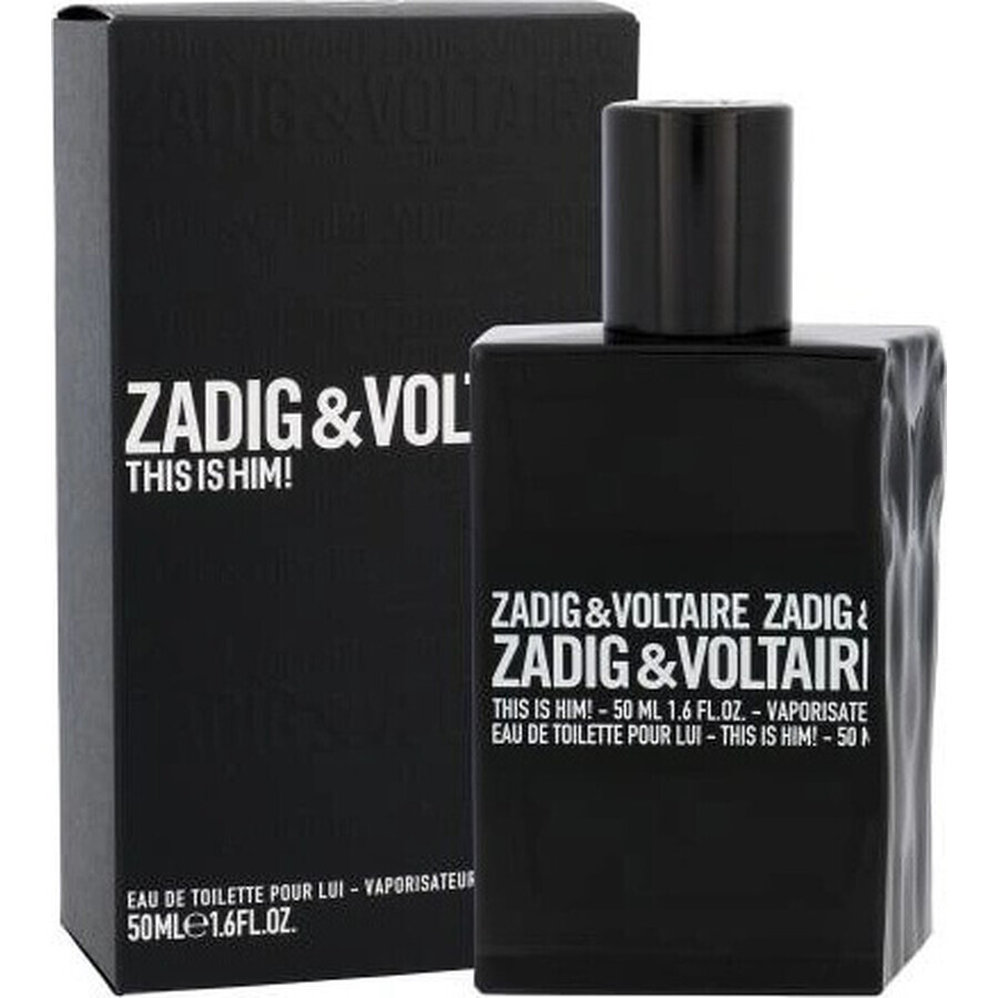 Zadig&Voltaire This Is Him Edt 50ml 1×50 ml, eau de toilette