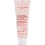 Clarins Espuma Limpiadora Suave para Pieles Muy Secas a Sensibles 1×125 ml, espuma limpiadora