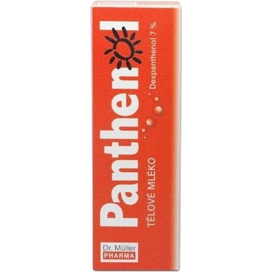 Dr. Müller LATTE CORPO AL PANTENOLO 1×200 ml, crema corpo