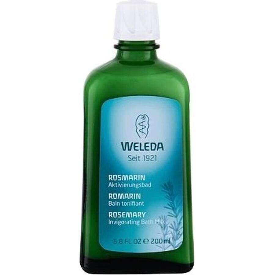 WELEDA Sapone da bagno tonificante al rosmarino 1×200 ml, sapone da bagno