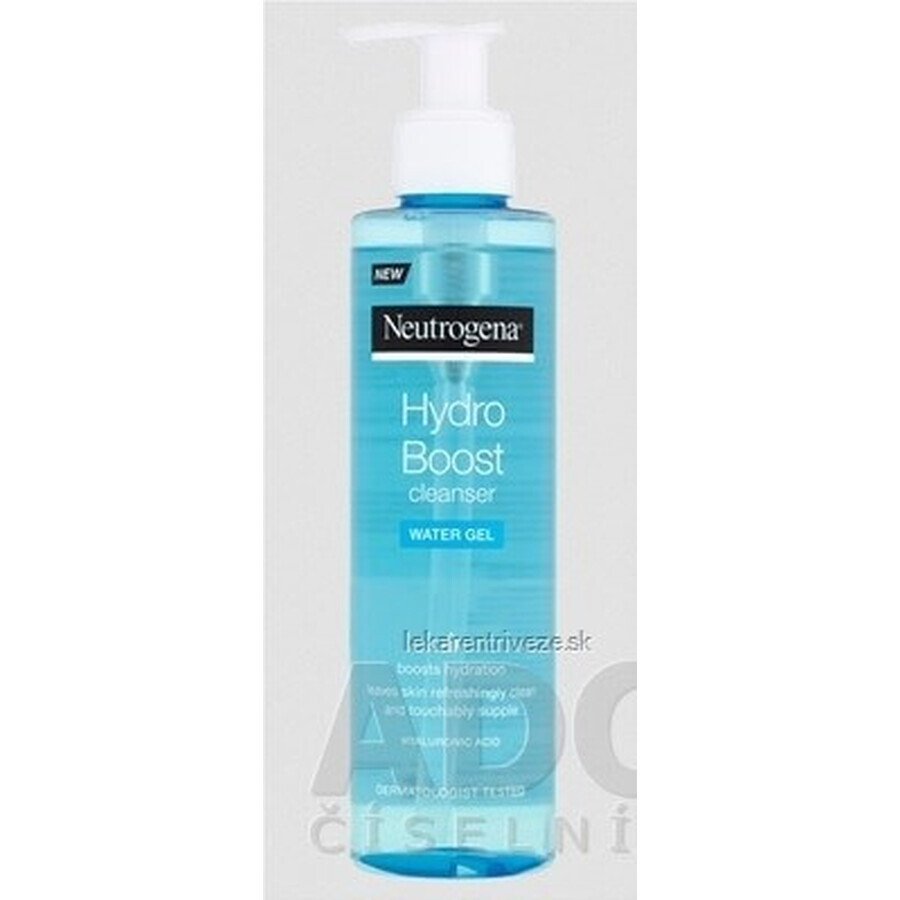 NEUTROGENA® Hydro Boost Gel nettoyant non parfumé 1×200 ml, gel nettoyant