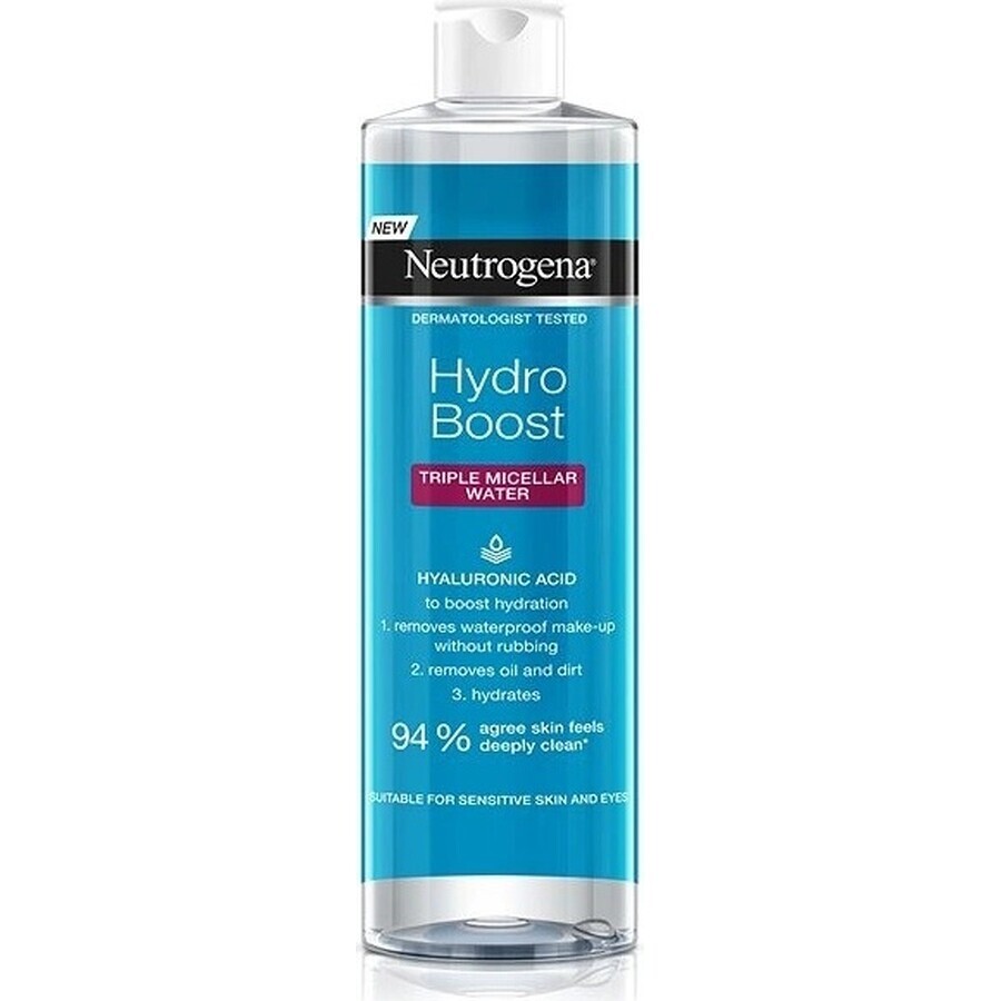 NEUTROGENA® Hydro Boost Acqua Micellare 3in1 1x400ml, acqua micellare