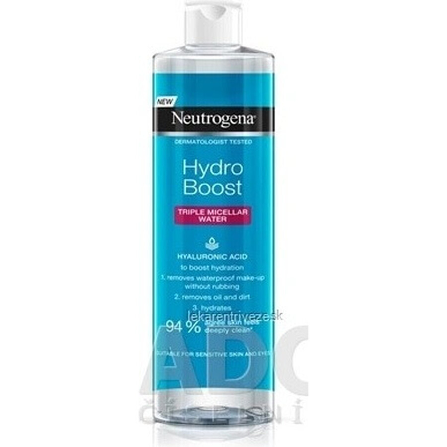 NEUTROGENA® Hydro Boost Acqua Micellare 3in1 1x400ml, acqua micellare