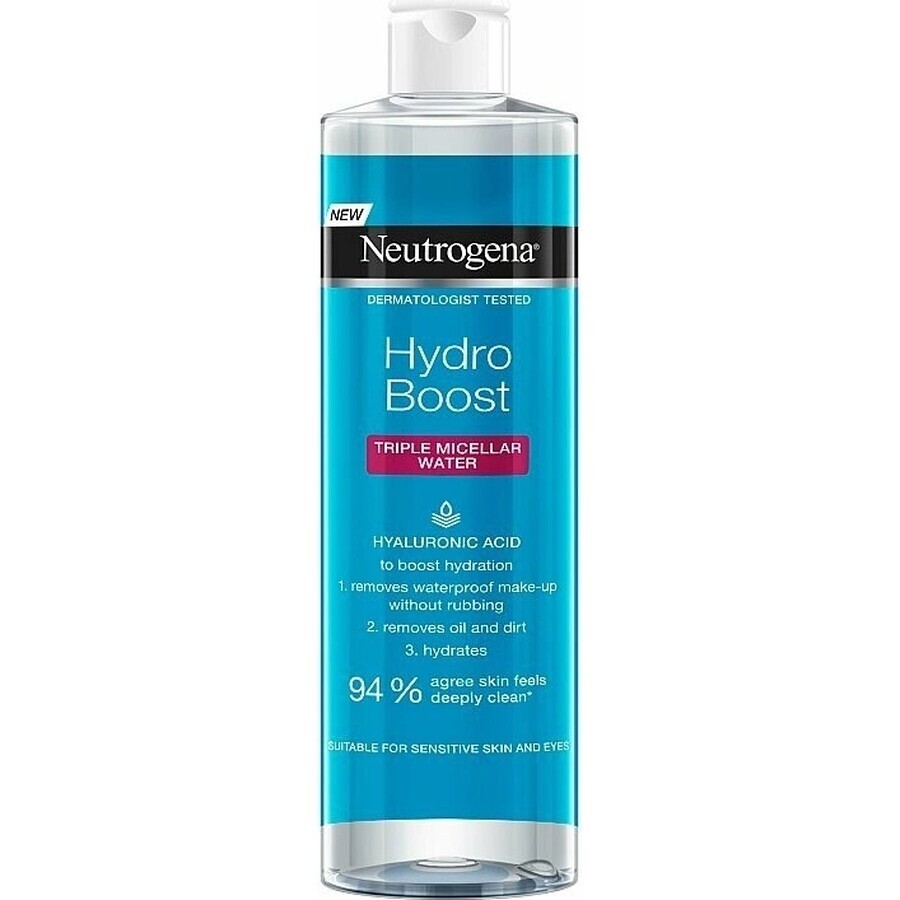 NEUTROGENA® Hydro Boost Acqua Micellare 3in1 1x400ml, acqua micellare