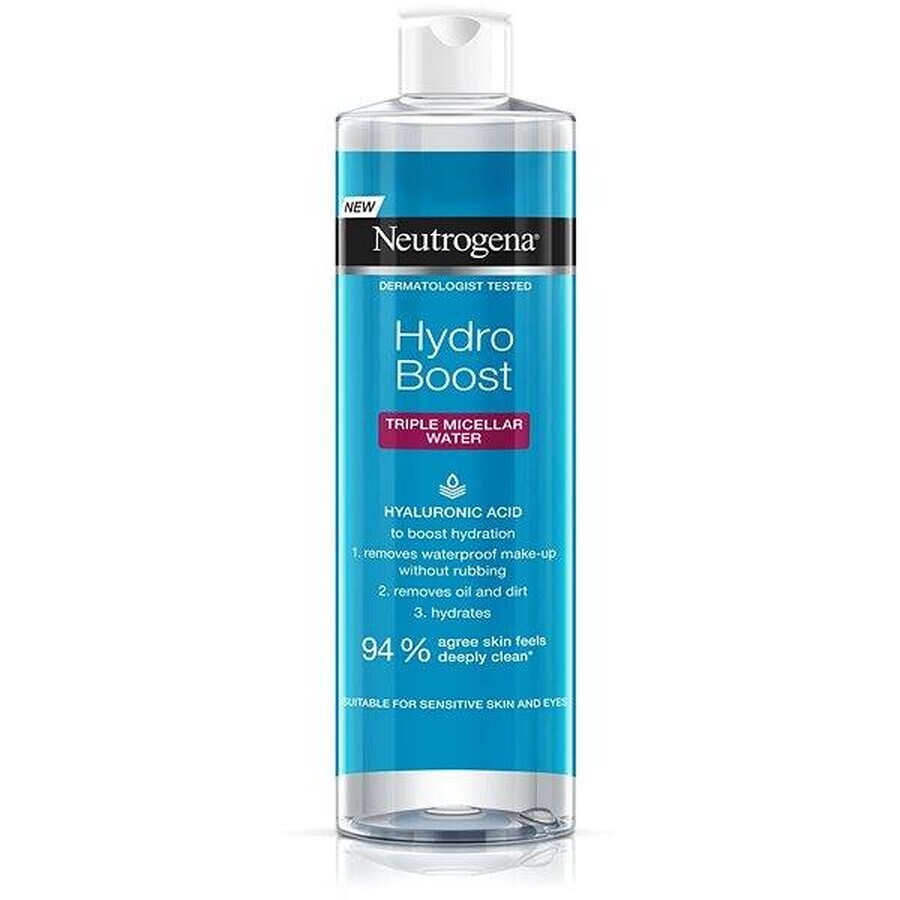 NEUTROGENA® Hydro Boost Acqua Micellare 3in1 1x400ml, acqua micellare