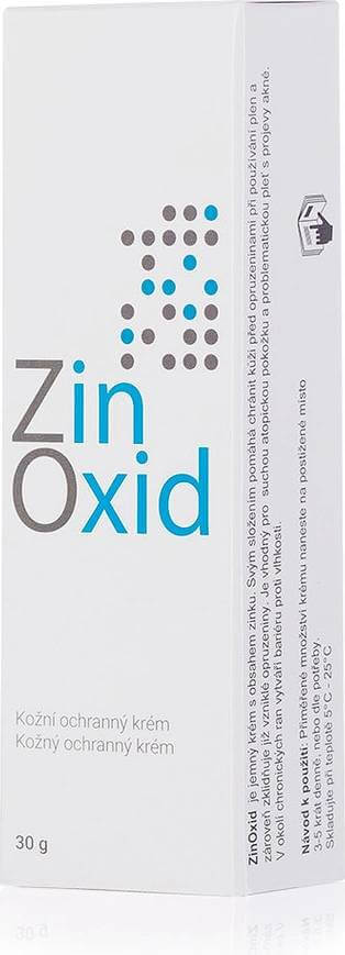 ZinOxid 1×30 g, cremă de protecție a pielii