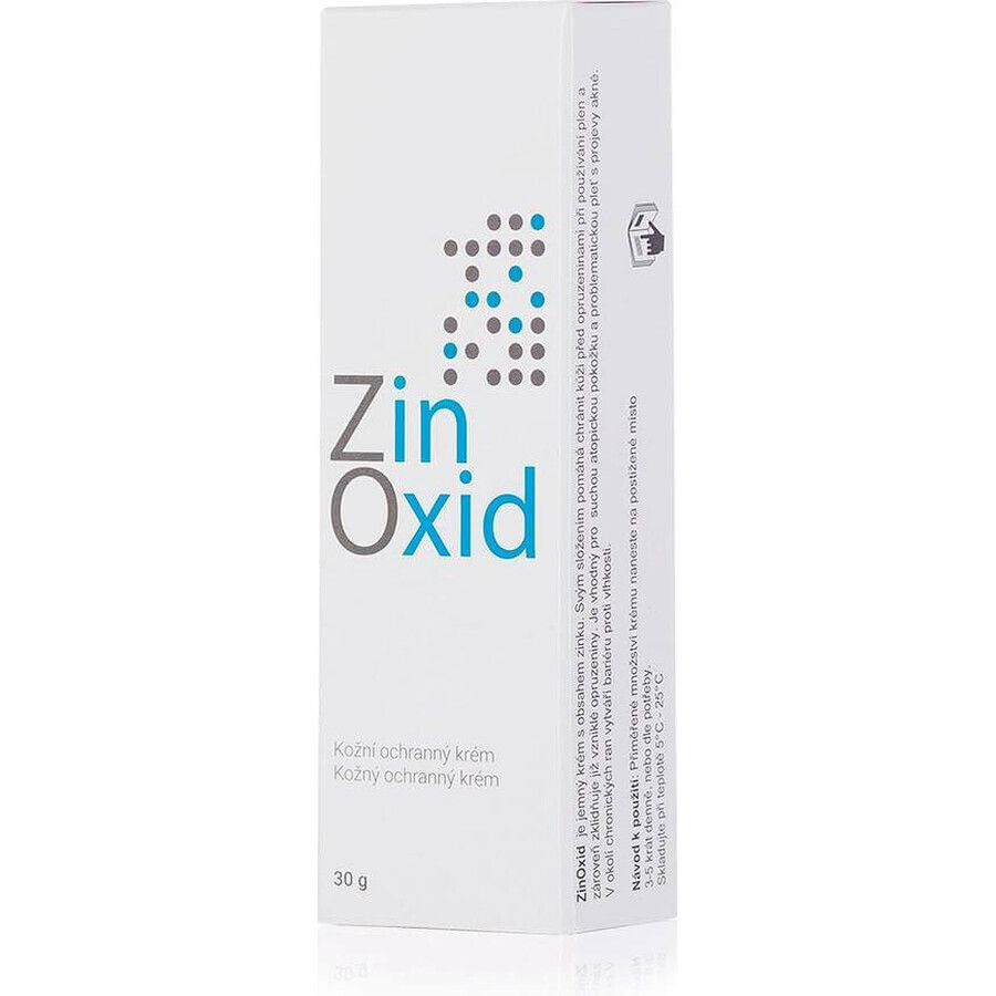 ZinOxid 1×30 g, cremă de protecție a pielii