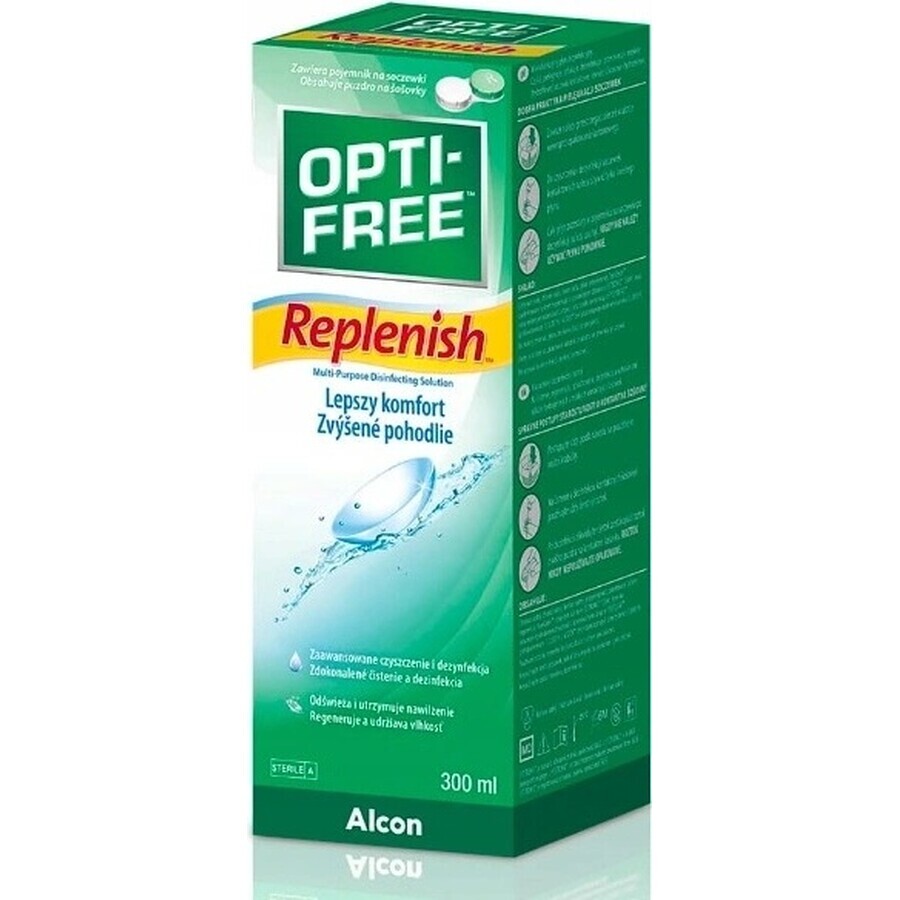 OPTI-FREE REPLENISH 1×300 ml, soluție