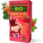 Allnature Organic Children's Tea Forest mix con frambuesas 20×1,5 g, té de frutas