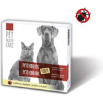 PET HEALTH CARE FYTO COLLAR FORTE 1×1 buc, guler repelent pentru câini și pisici