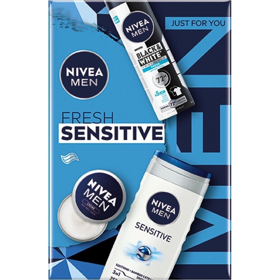 NIVEA MEN BOX DEO FRESH DEODOR 1×1 pcs, gift pack