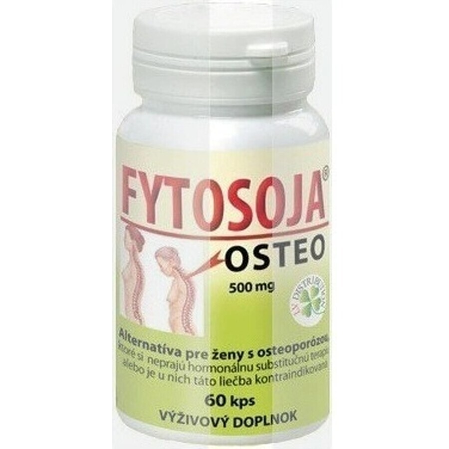 FYTOSOJA OSTEO 500 mg 1×60 cps, supliment alimentar