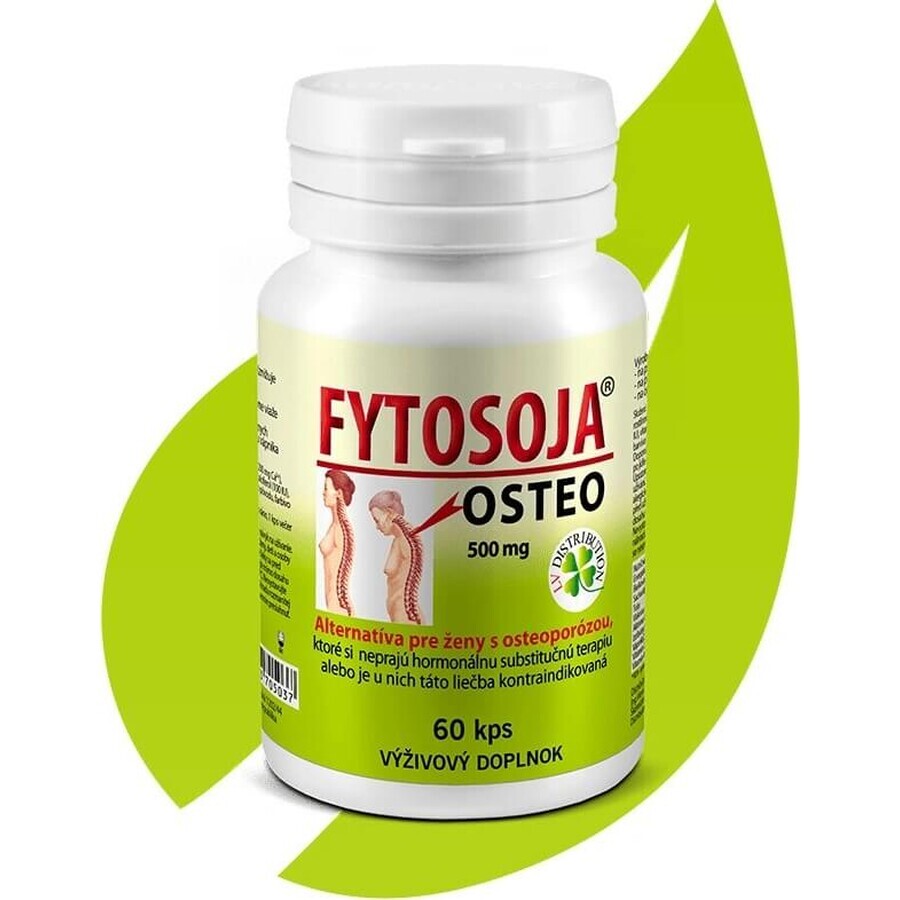 FYTOSOJA OSTEO 500 mg 1×60 cps, supliment alimentar