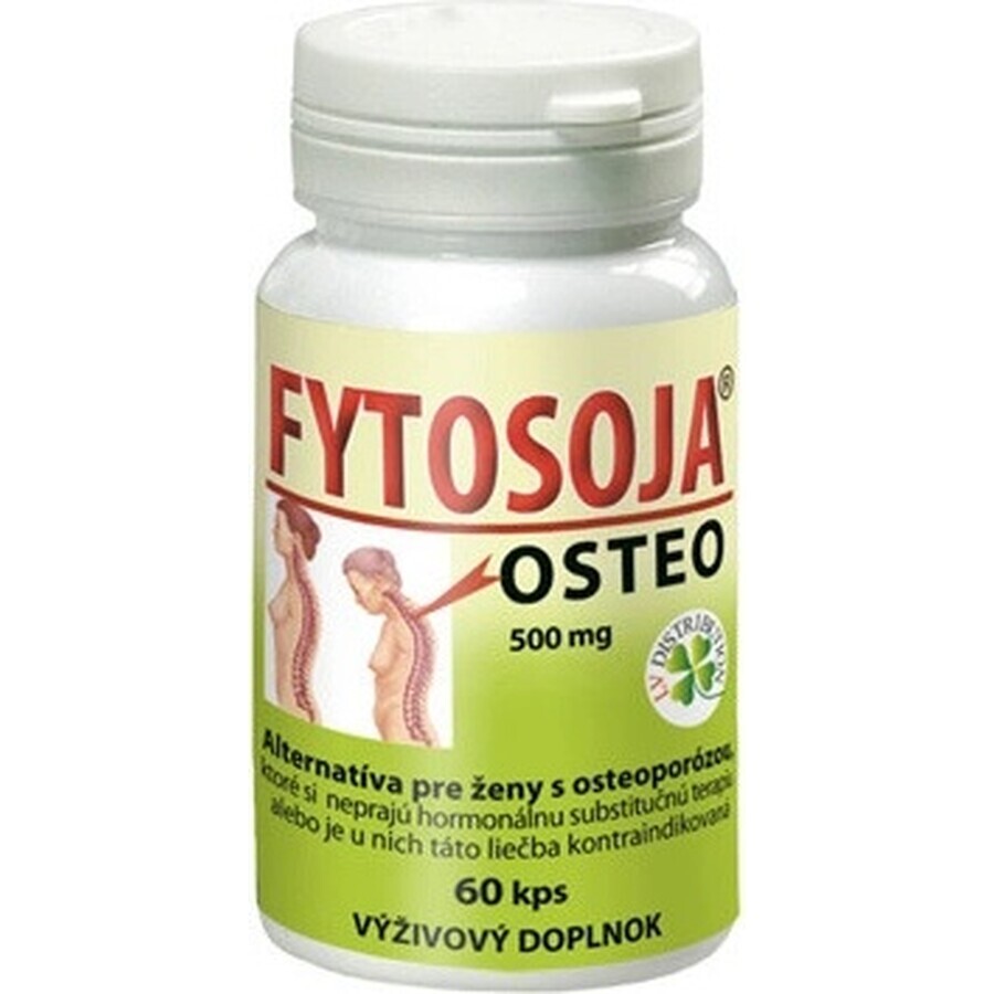 FYTOSOJA OSTEO 500 mg 1×60 cps, supliment alimentar