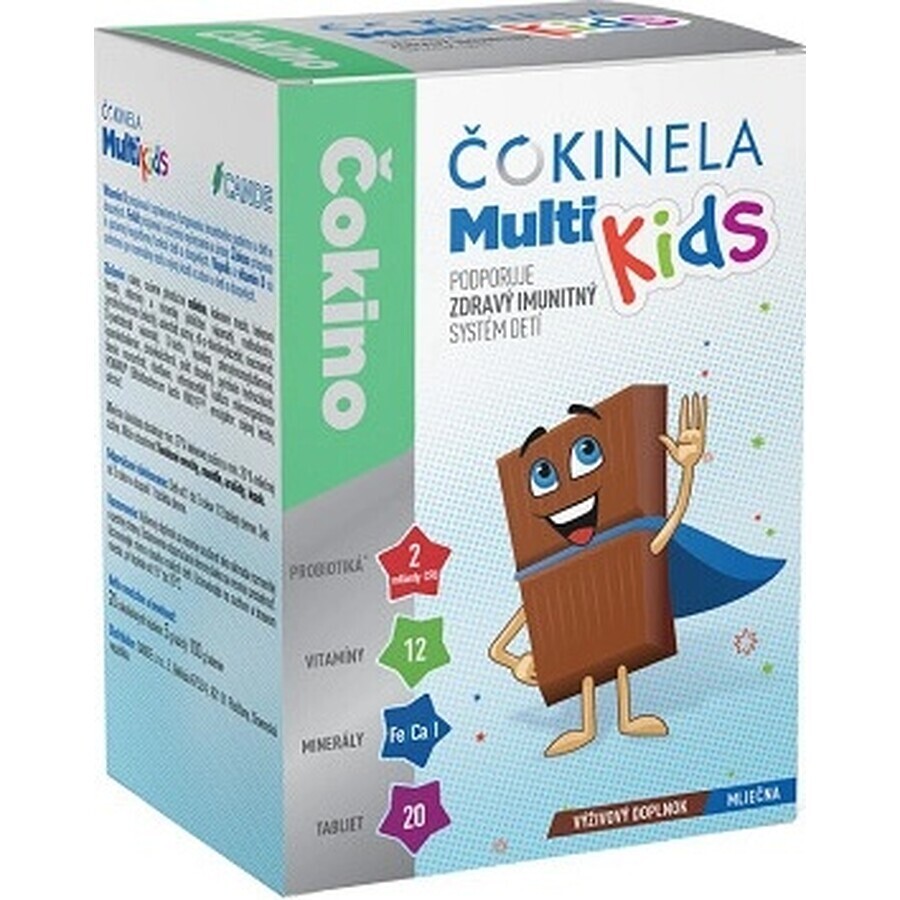 Batoane de ciocolată COCINELA Immuno Kids 1×20 buc