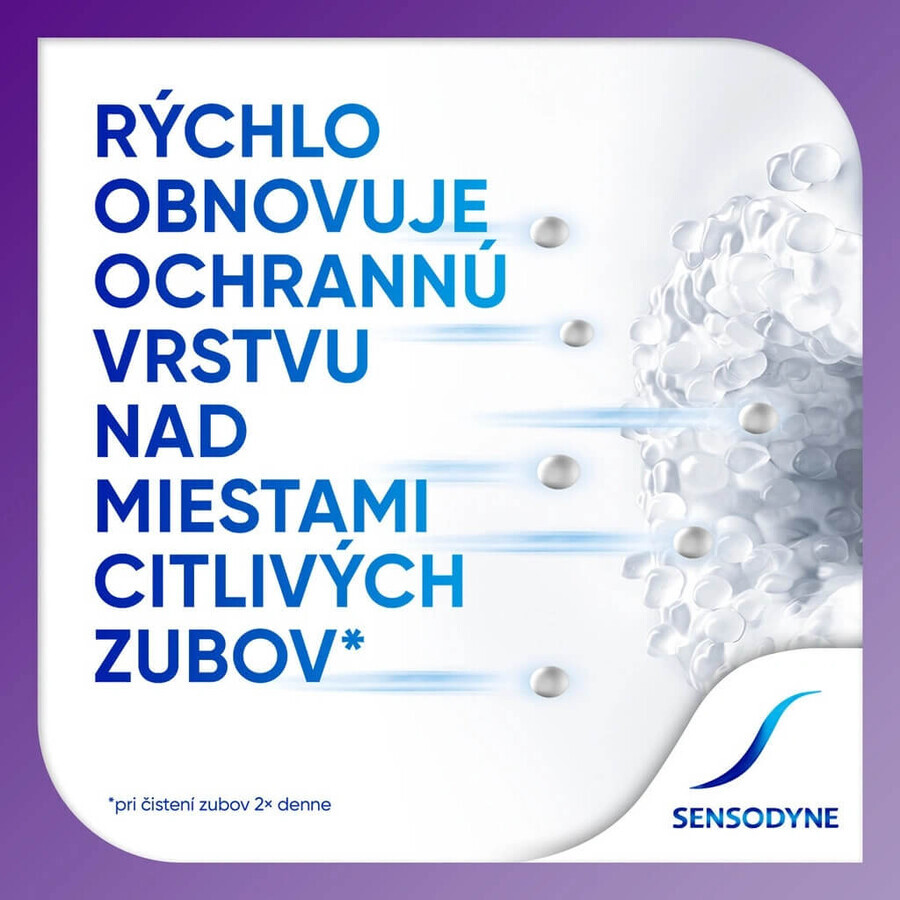 Sensodyne Rapid 1x75 ml, pastă de dinți pentru dureri de dinți sensibili