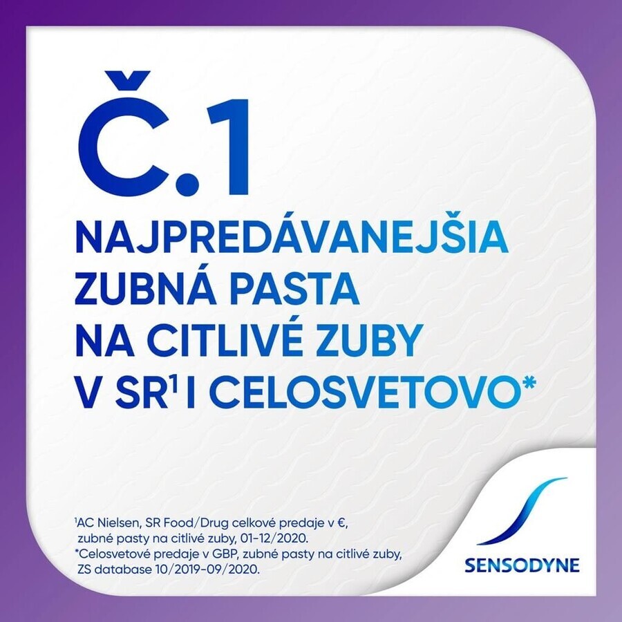 Sensodyne Rapid 1x75 ml, pastă de dinți pentru dureri de dinți sensibili