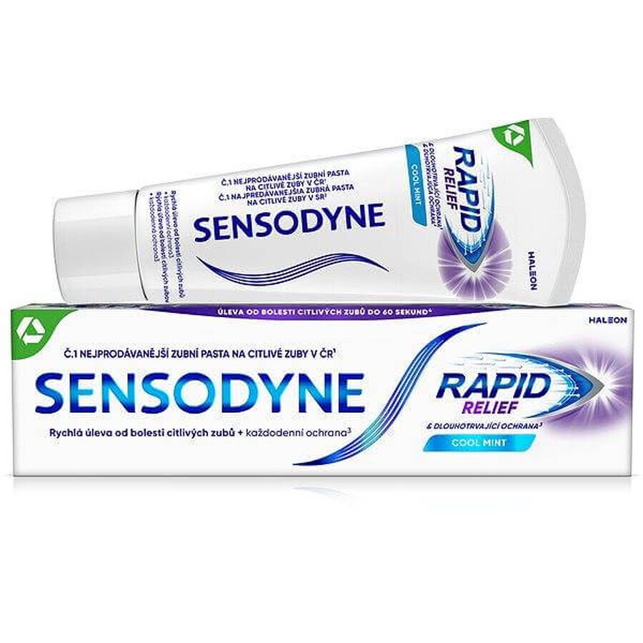 Sensodyne Rapid 1x75 ml, pastă de dinți pentru dureri de dinți sensibili