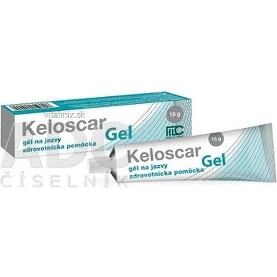 KELOSCAR gel pentru cicatrici 1×15g, gel pentru cicatrici