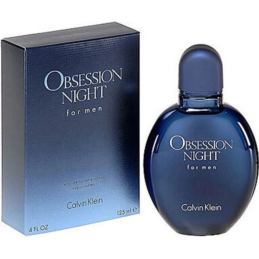 Calvin Klein Obsession Night Men Edt 125ml 1×125 ml, apă de toaletă