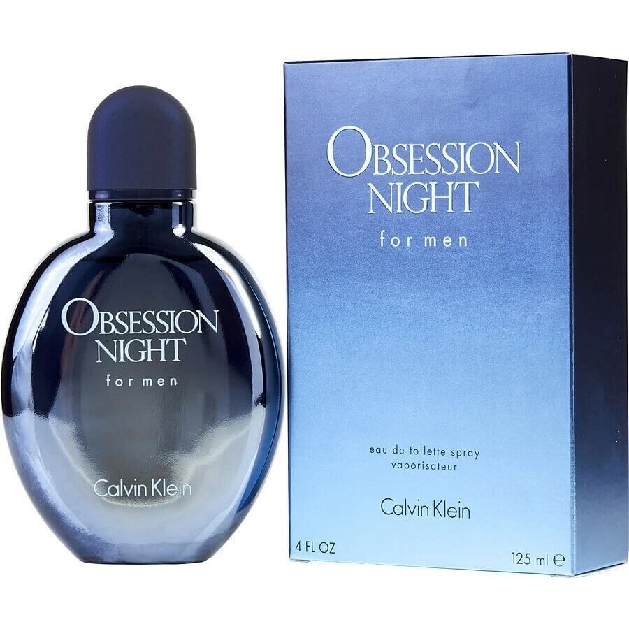 Calvin Klein Obsession Night Men Edt 125ml 1×125 ml, apă de toaletă