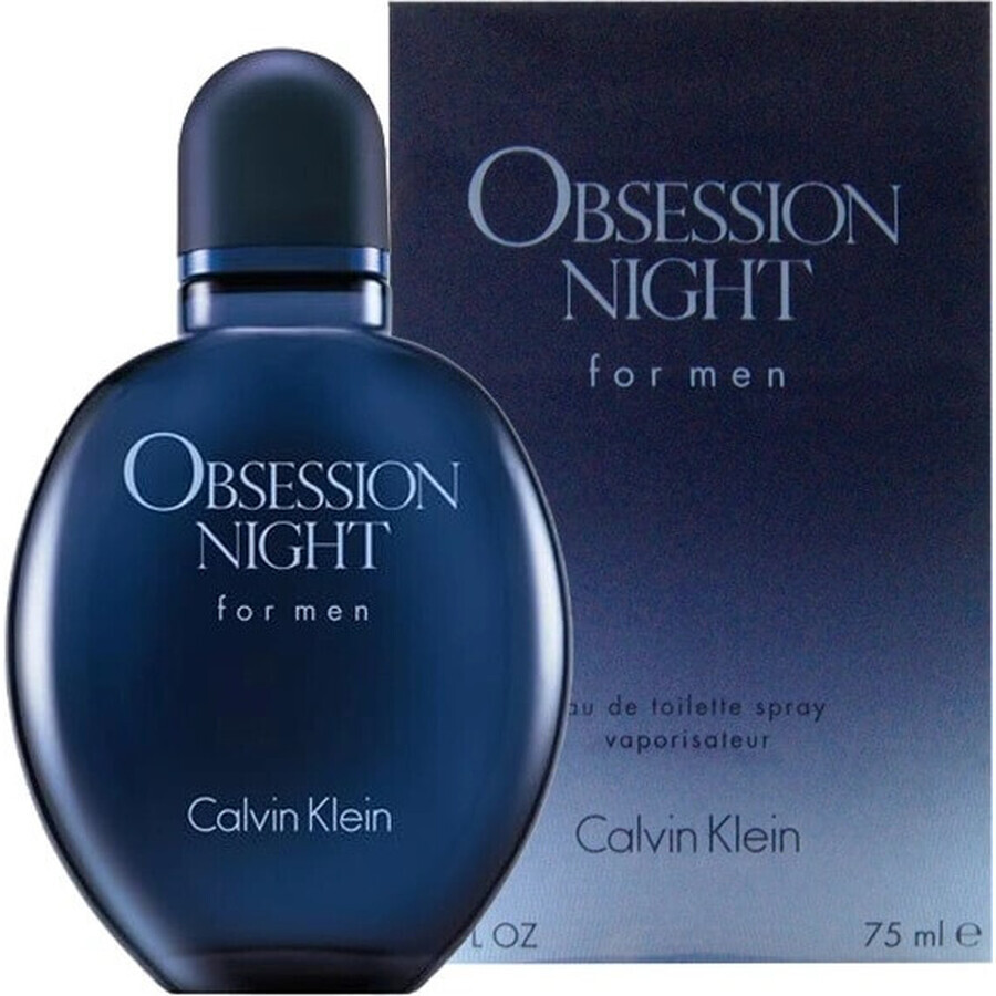 Calvin Klein Obsession Night Men Edt 125ml 1×125 ml, apă de toaletă