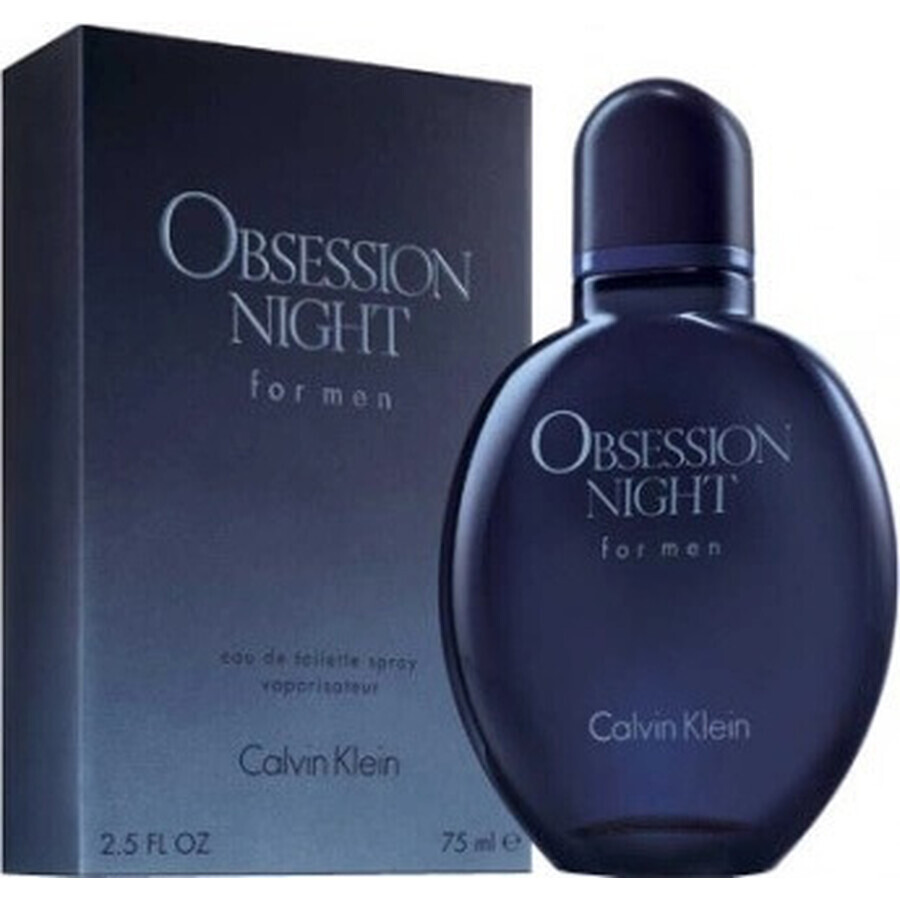 Calvin Klein Obsession Night Men Edt 125ml 1×125 ml, apă de toaletă