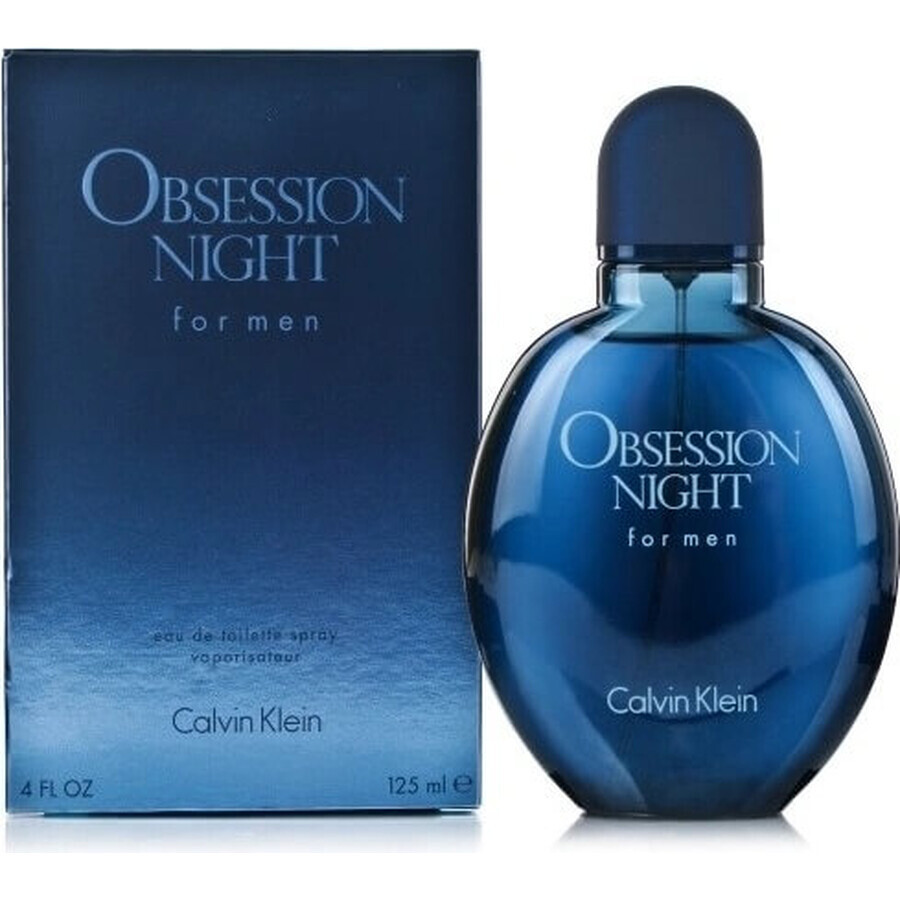 Calvin Klein Obsession Night Men Edt 125ml 1×125 ml, apă de toaletă