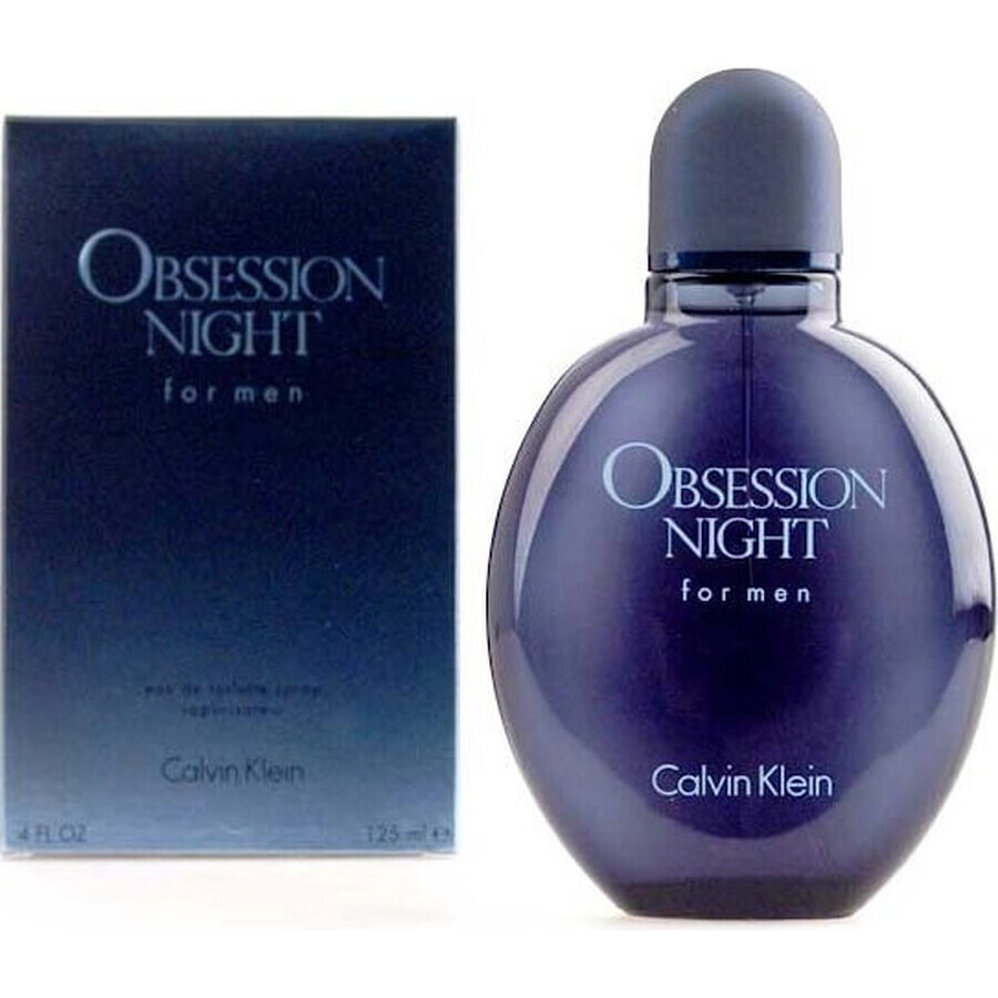 Calvin Klein Obsession Night Men Edt 125ml 1×125 ml, apă de toaletă