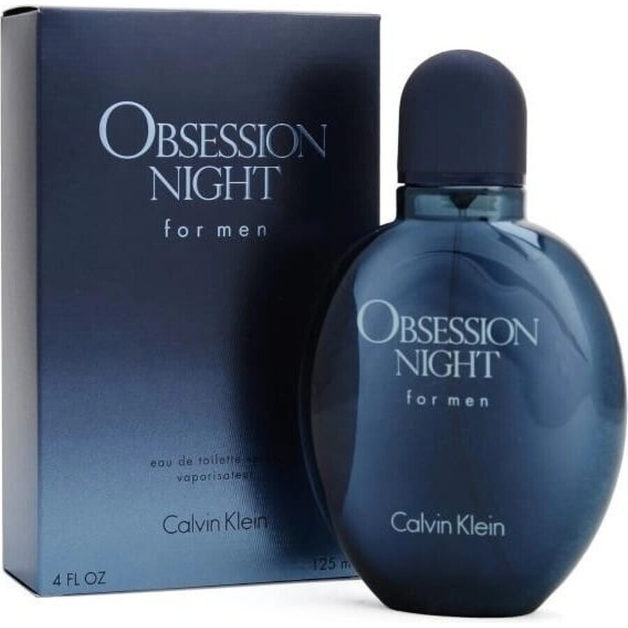 Calvin Klein Obsession Night Men Edt 125ml 1×125 ml, apă de toaletă