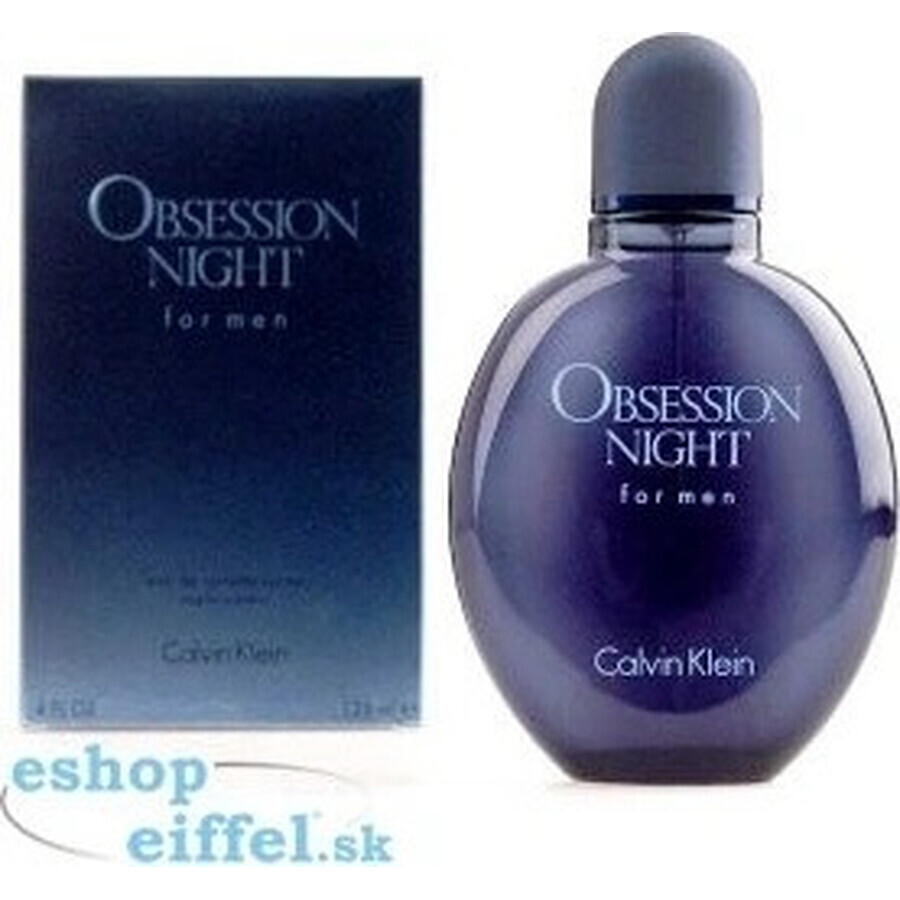 Calvin Klein Obsession Night Men Edt 125ml 1×125 ml, apă de toaletă