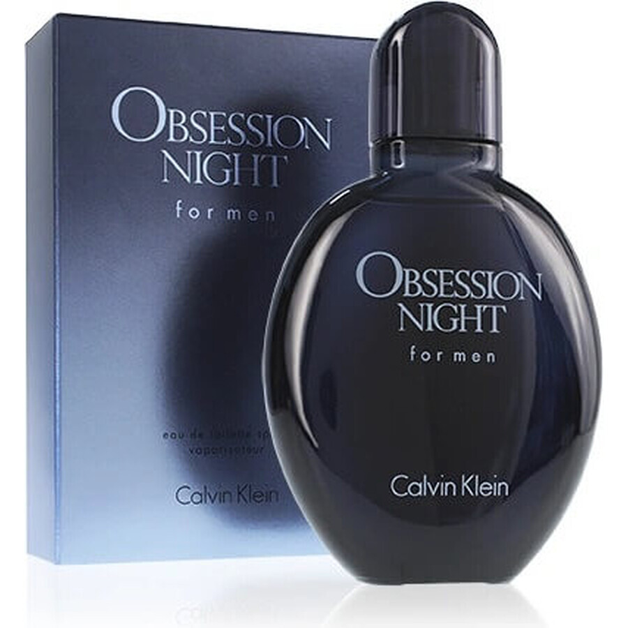 Calvin Klein Obsession Night Men Edt 125ml 1×125 ml, apă de toaletă