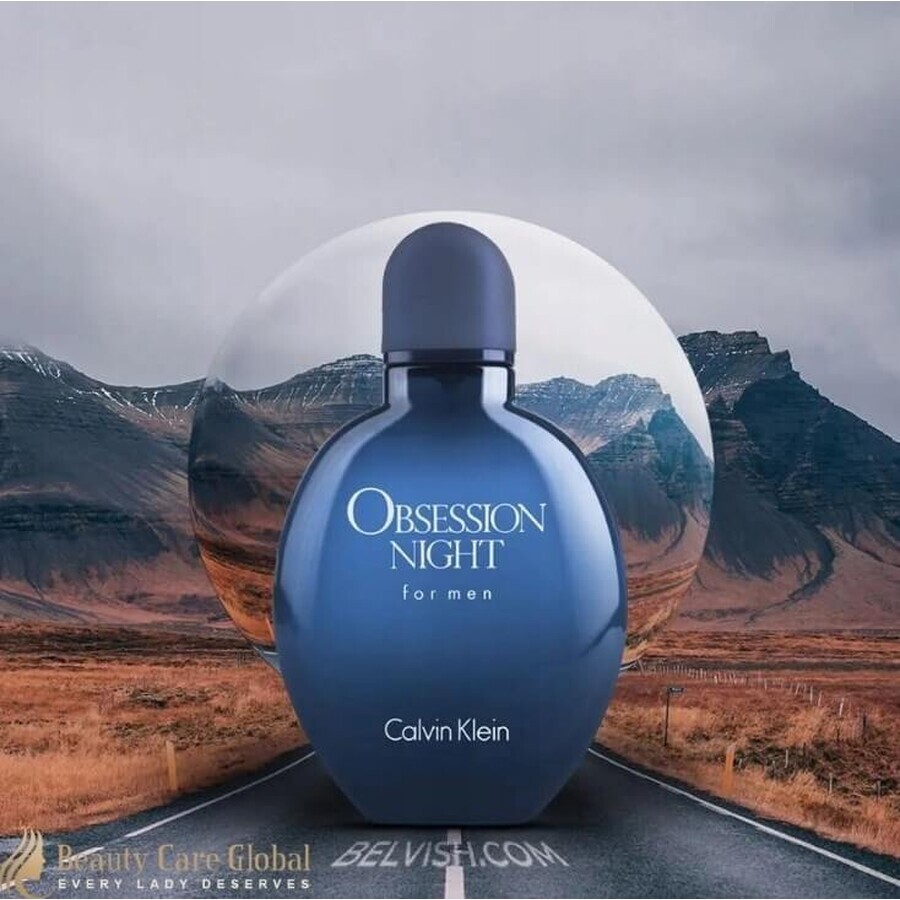 Calvin Klein Obsession Night Men Edt 125ml 1×125 ml, apă de toaletă