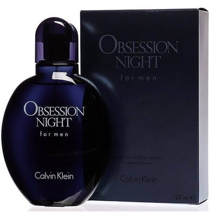 Calvin Klein Obsession Night Men Edt 125ml 1×125 ml, apă de toaletă