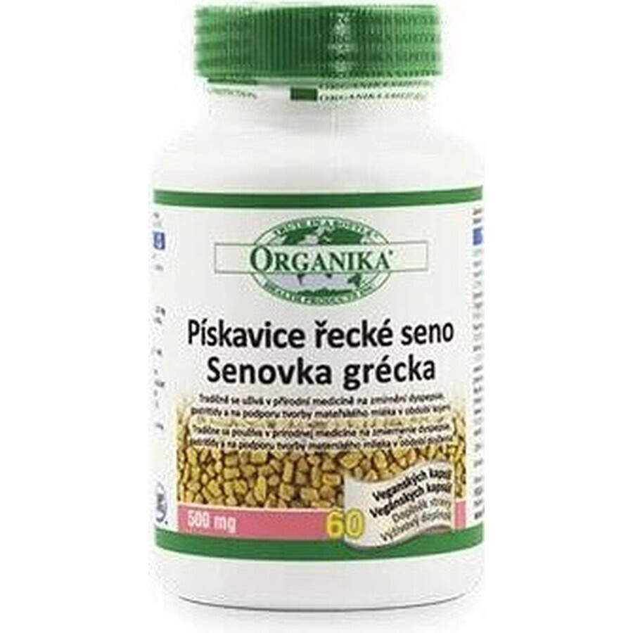 ORGANIKA Fenugreek 1×60 cps, supliment alimentar