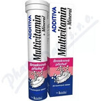 ADDITIVA MULTIVITAMIN + Mineral, Piersică 1×20 tbl